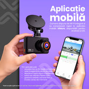 Camera Auto de Bord DVR Xenomo® DASH PRO 4K+2K