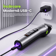 incarcare rapida si convenabila cu ajutorul portului usb-c. alimentarea devine simpla, indiferent daca esti acasa, la birou sau in calatorie