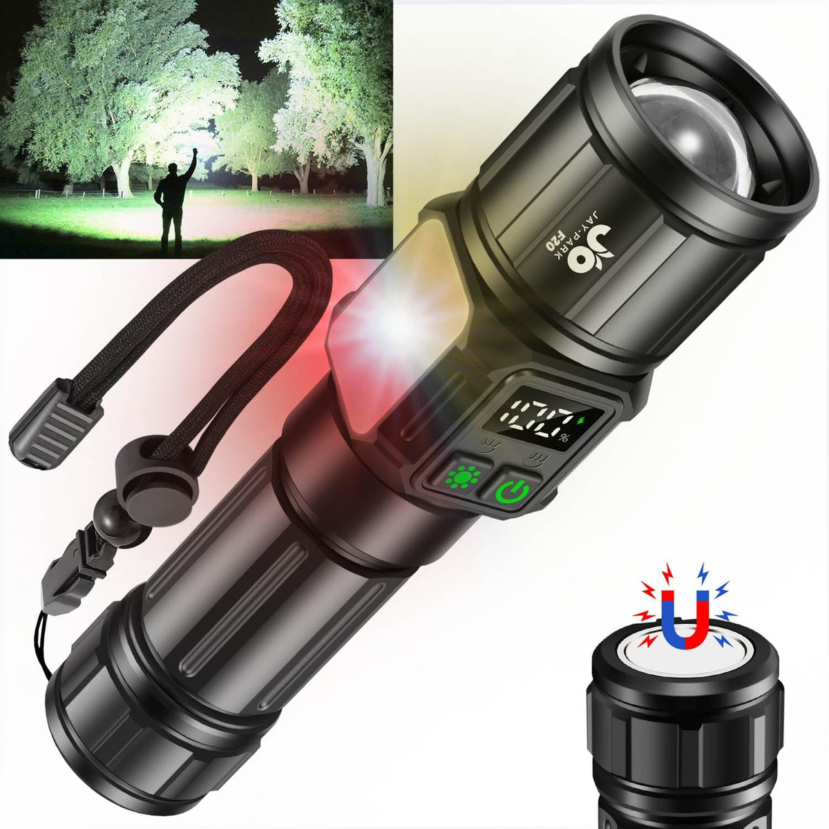 Lanterna Tactica LED Reincarcabila Xenomo® LUMITREK
