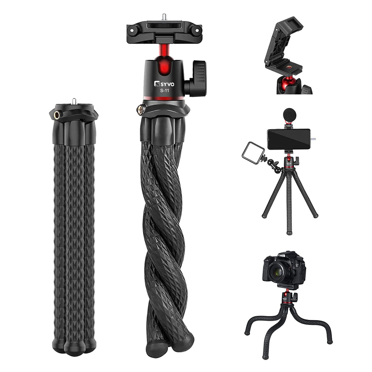 Trepied Foto Ajustabil Profesional Xenomo® FLEXI PRO