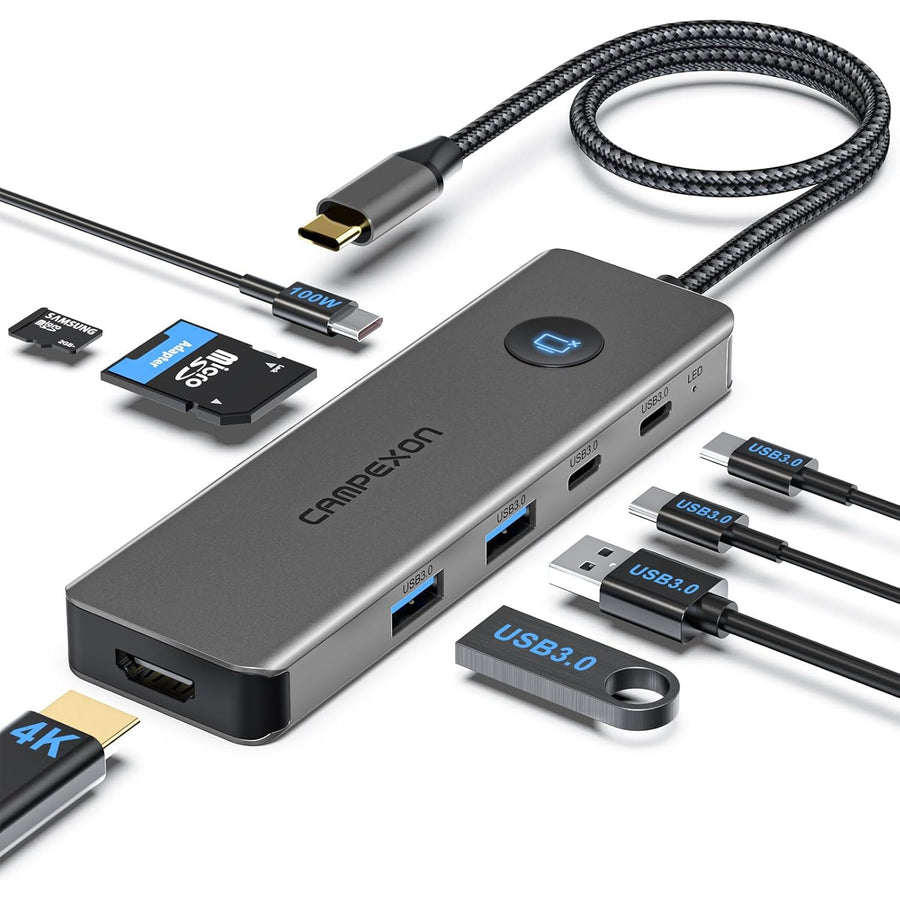 Adaptor Hub USB-C Xenomo SAFE DOCK