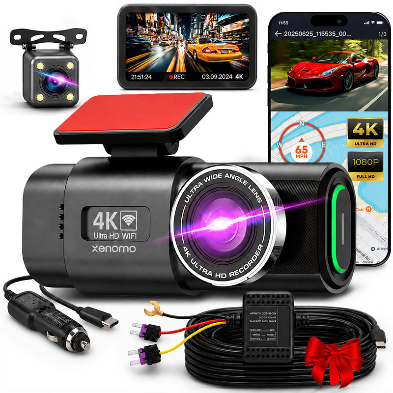 Camera Auto DVR Xenomo ROAD-X + KIT Monitorizare 24h