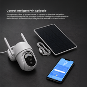 Camera Supraveghere Duala cu Panou Solar Xenomo DuoView