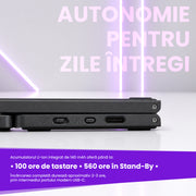 100 de ore de tastare / 560 de ore in stand by