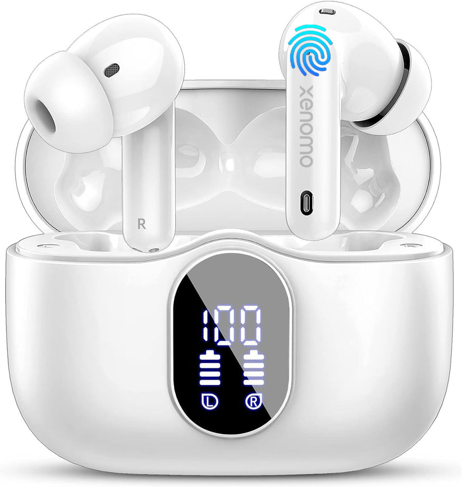 Casti Wireless Audio Xenomo® BEAT-X , Culoare ALB