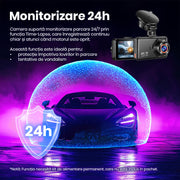 Camera Auto de Bord DVR Xenomo® DASH PRO 4K+2K