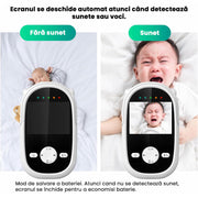 ecranul se deschide automat atunci cand detecteaza sunete sau voci