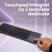 touchpad integrat cu 2 butoane dedicate