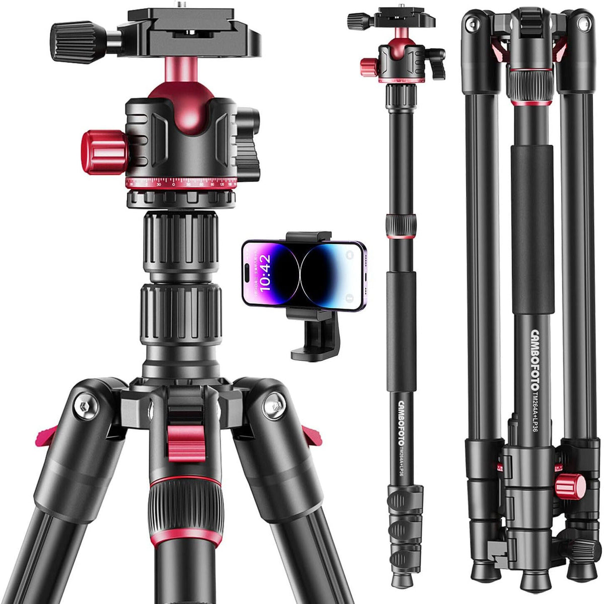 Trepied Foto Telescopic Profesional Xenomo® MAX PRO